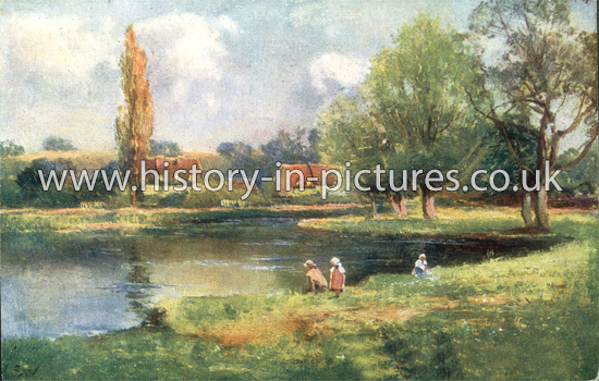 The Green, Theydon Bois, Epping Forest, Essex. c.1905